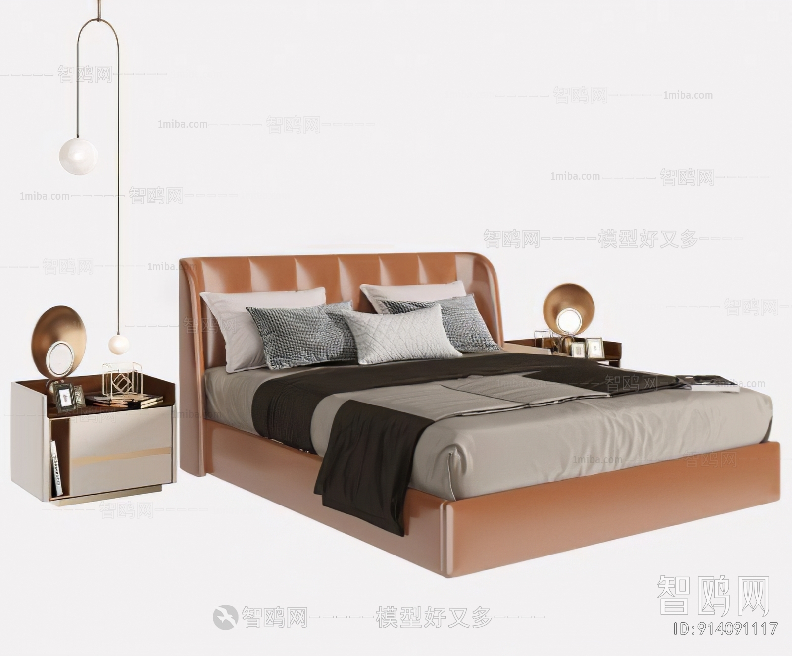 Modern Double Bed