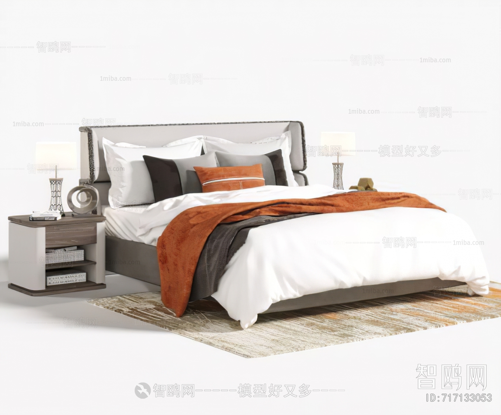 Modern Double Bed