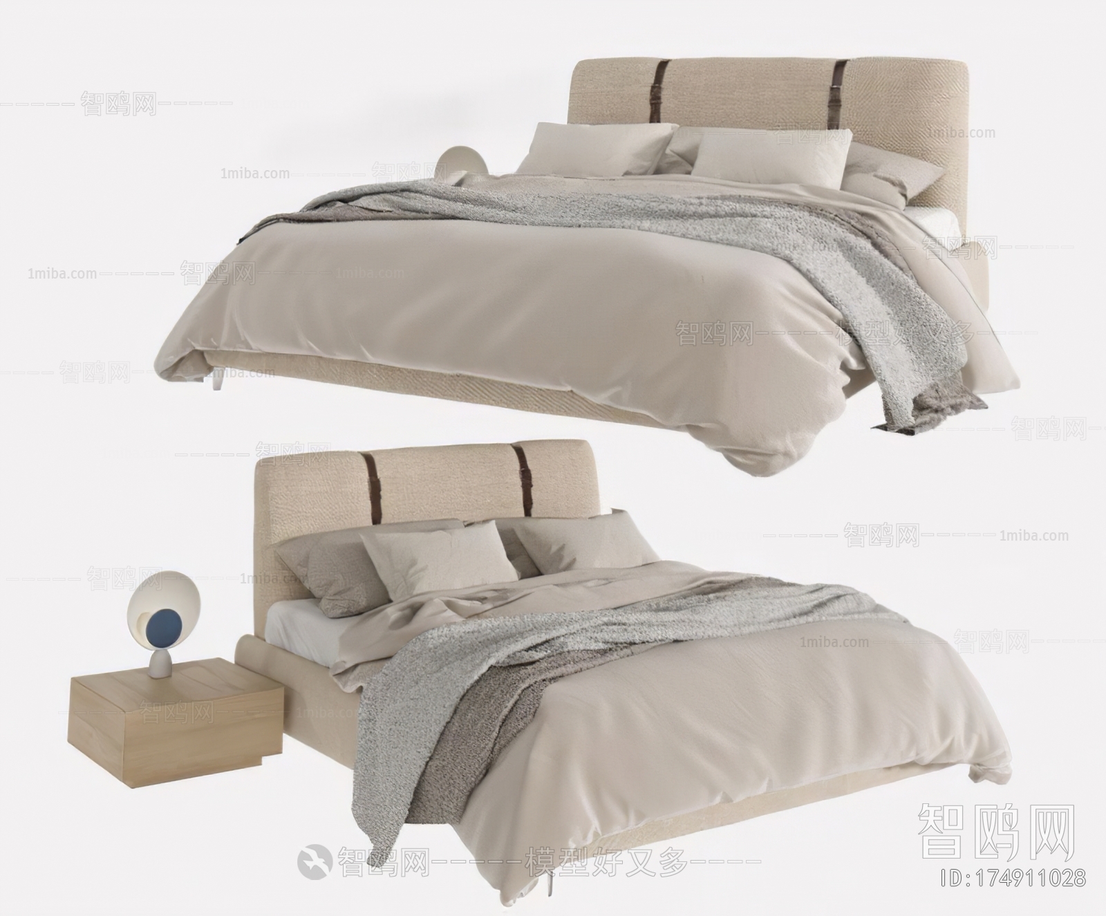 Modern Double Bed