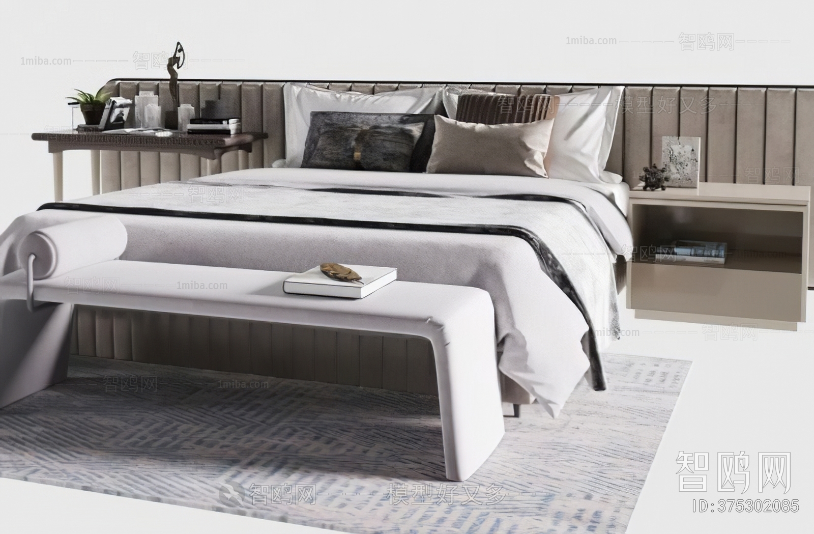 Modern Double Bed