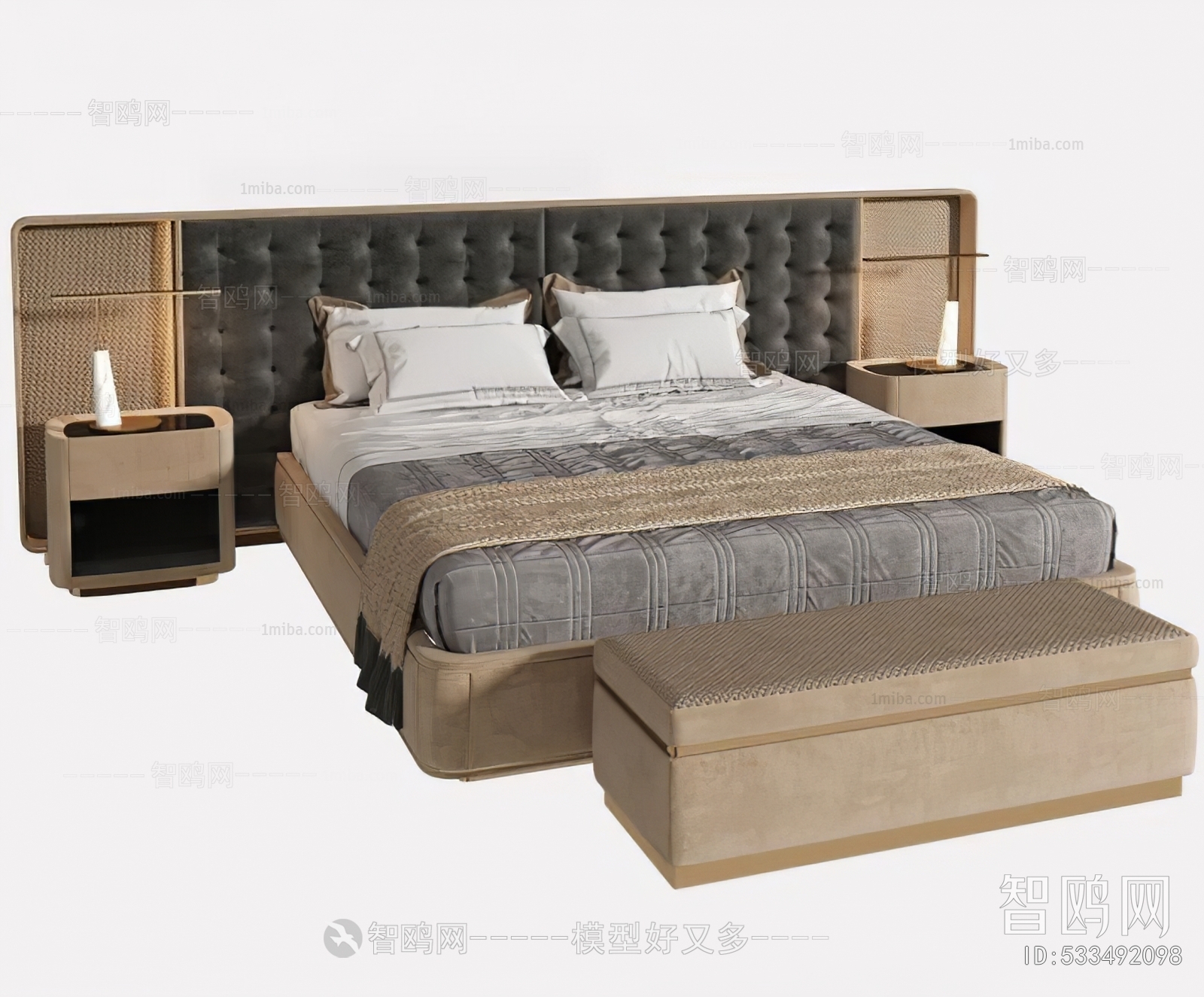 Modern Double Bed