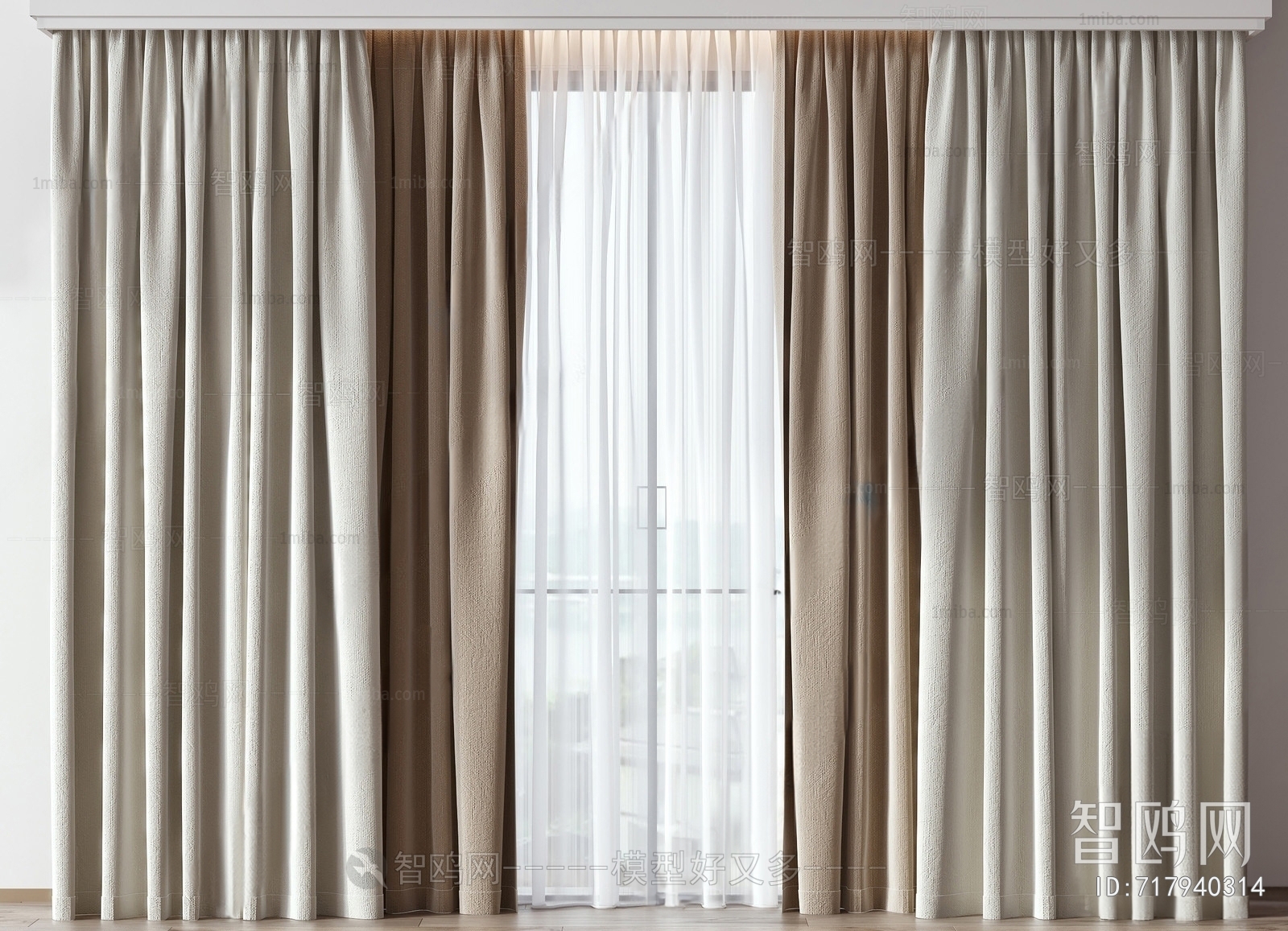 Modern The Curtain