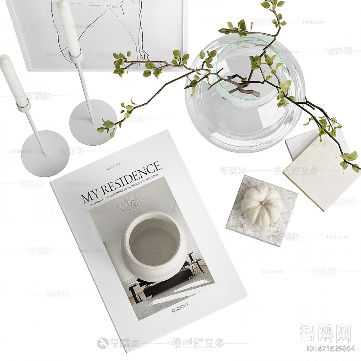 Modern Decorative Set