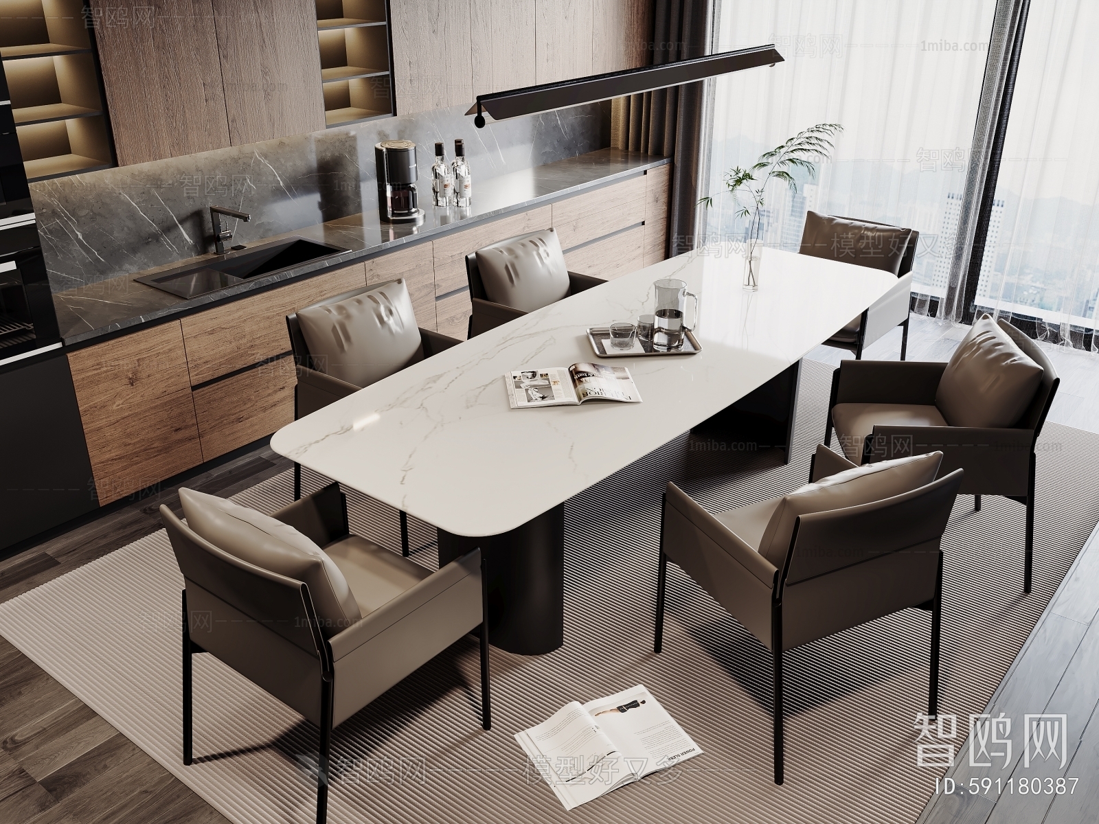 Modern Dining Table And Chairs