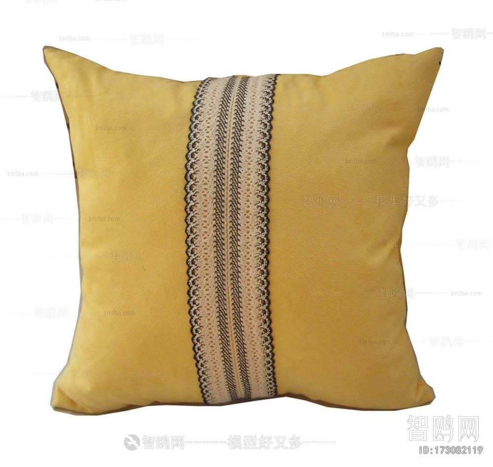 新中式常用高清布纹抱枕