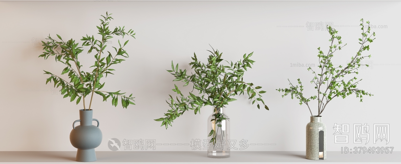 现代桌面水生植物花瓶