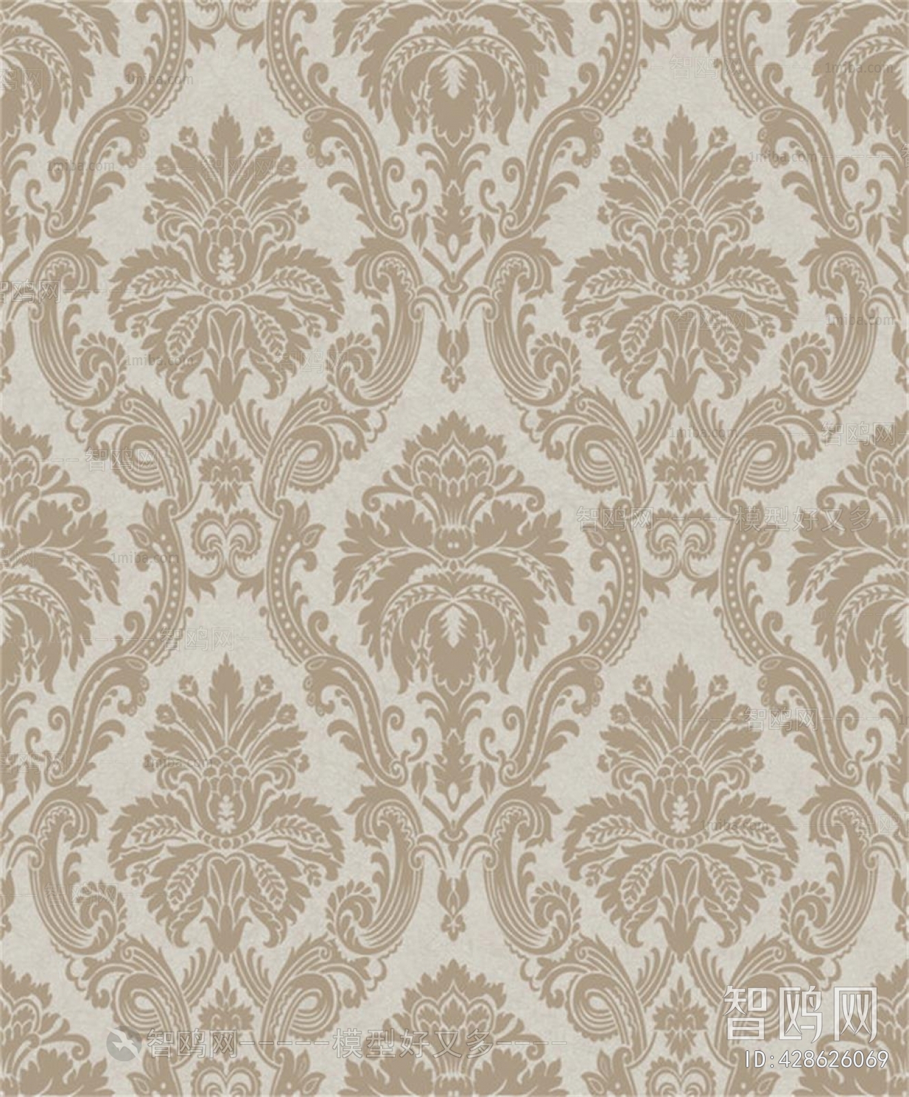 Animal And Plant Pattern Wallpaper