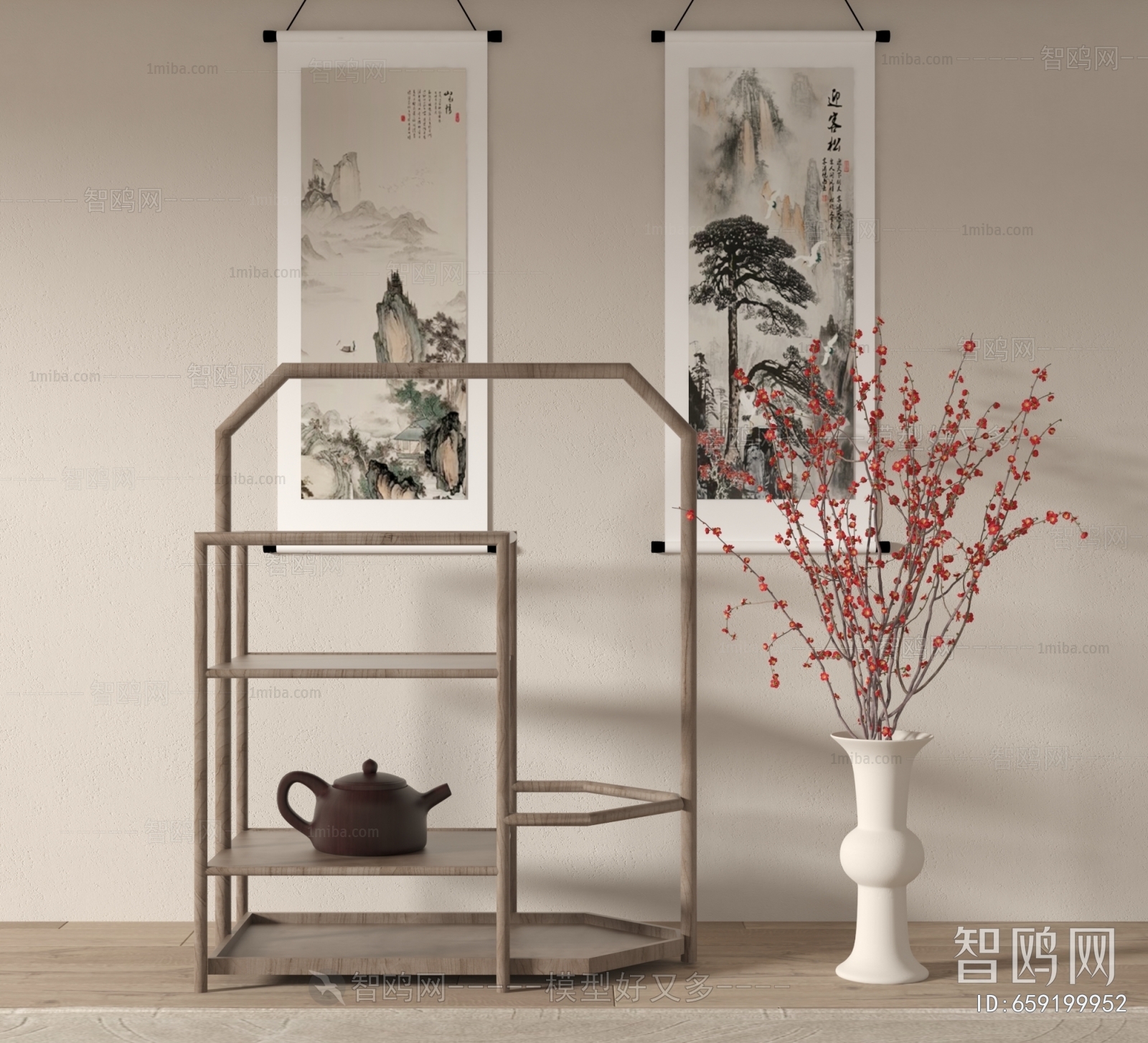 New Chinese Style Shelving