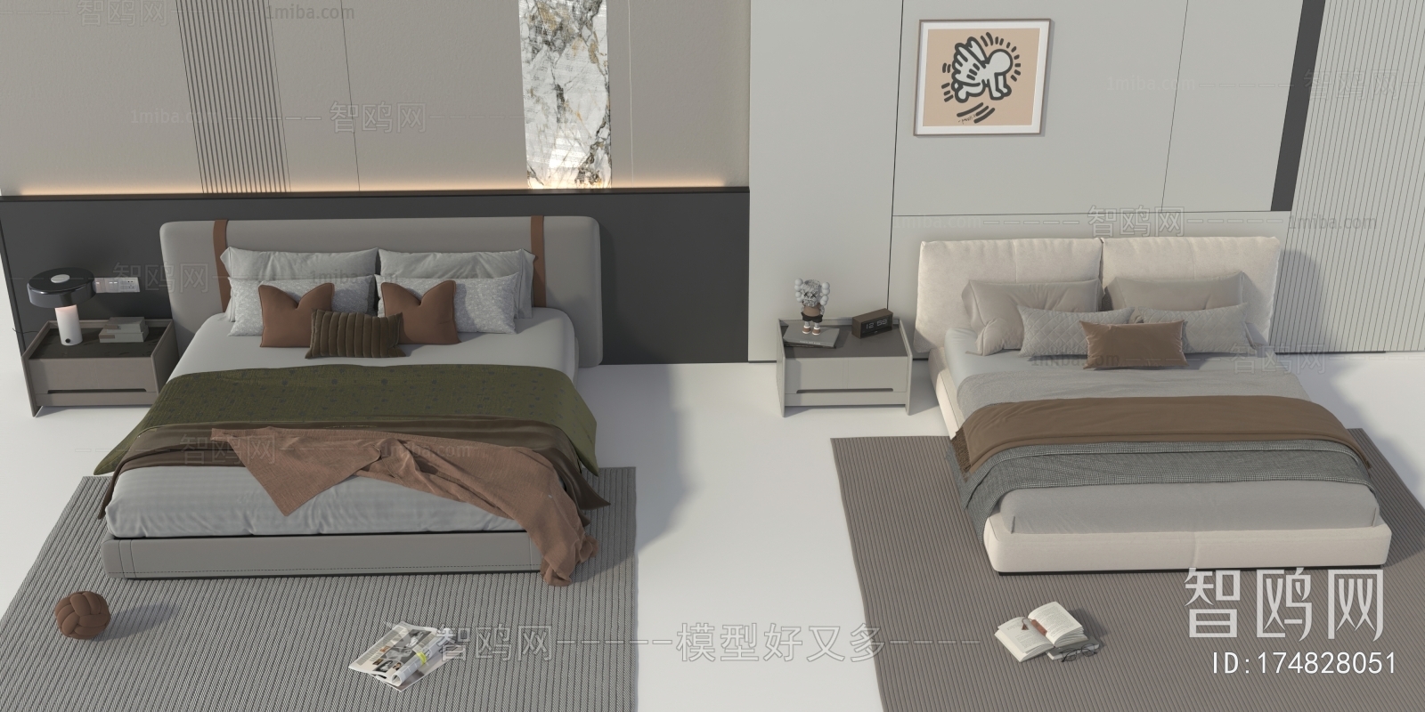 Modern Double Bed