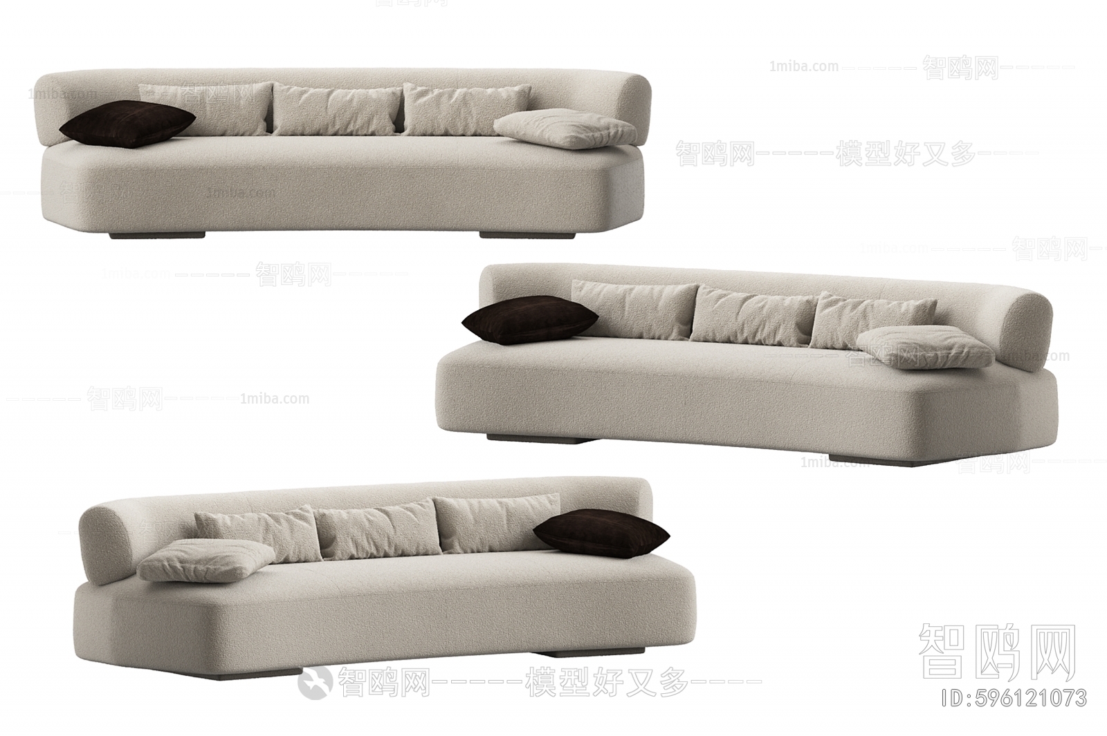 Modern Multi Person Sofa