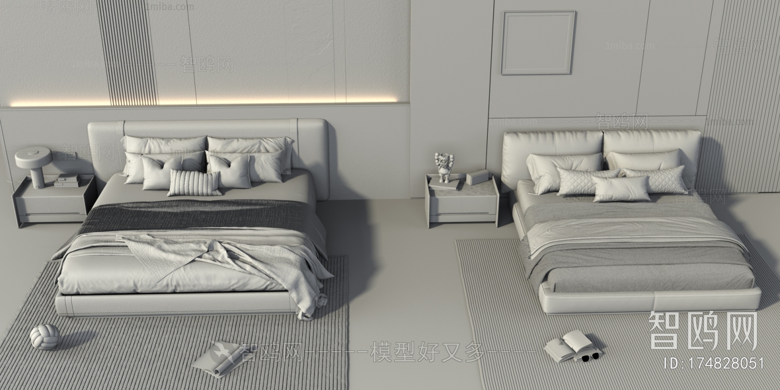 Modern Double Bed