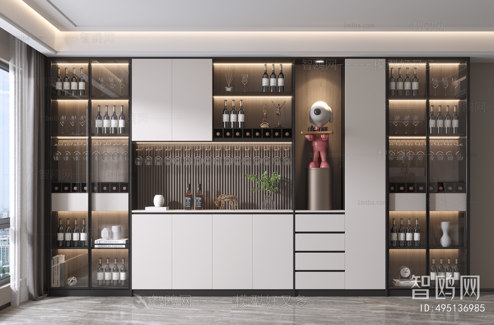 Modern Wine Cabinet