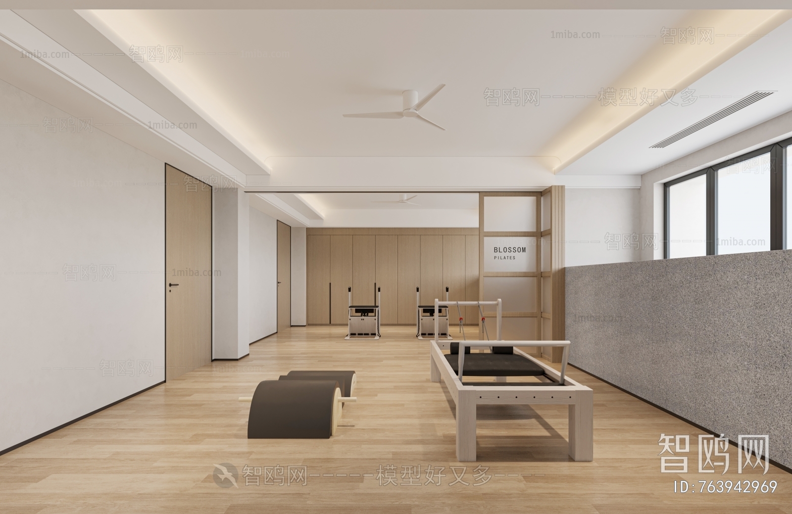 Modern Yoga Room