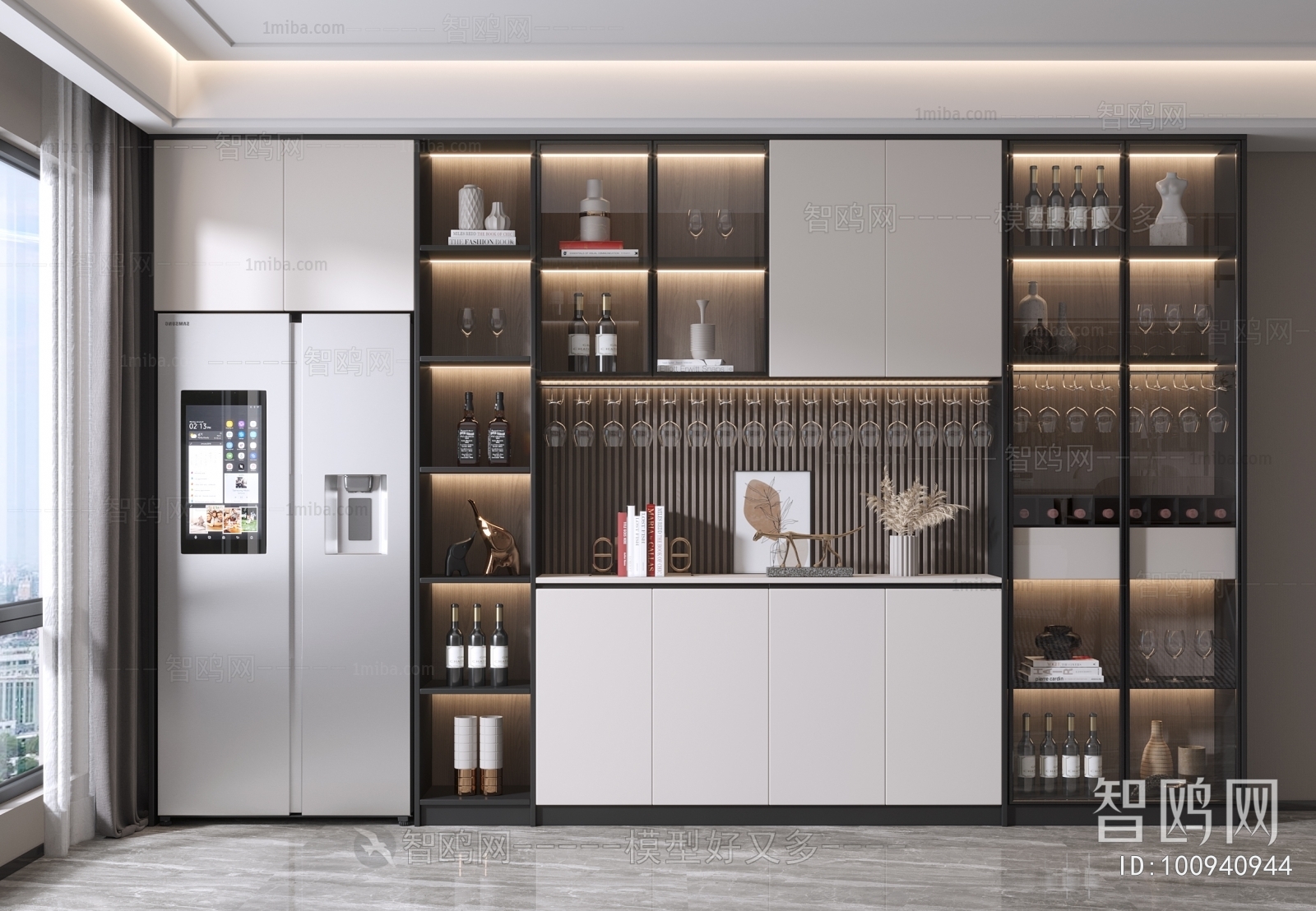 Modern Wine Cabinet