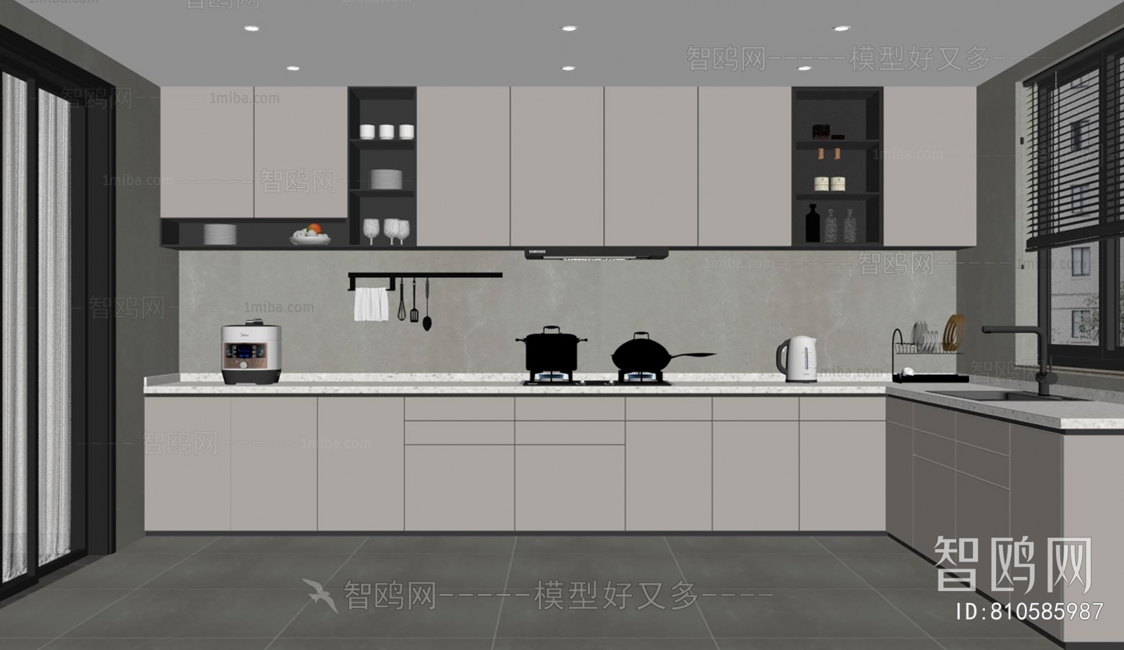 Modern The Kitchen