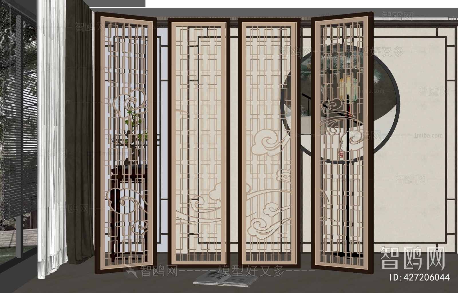 New Chinese Style Partition