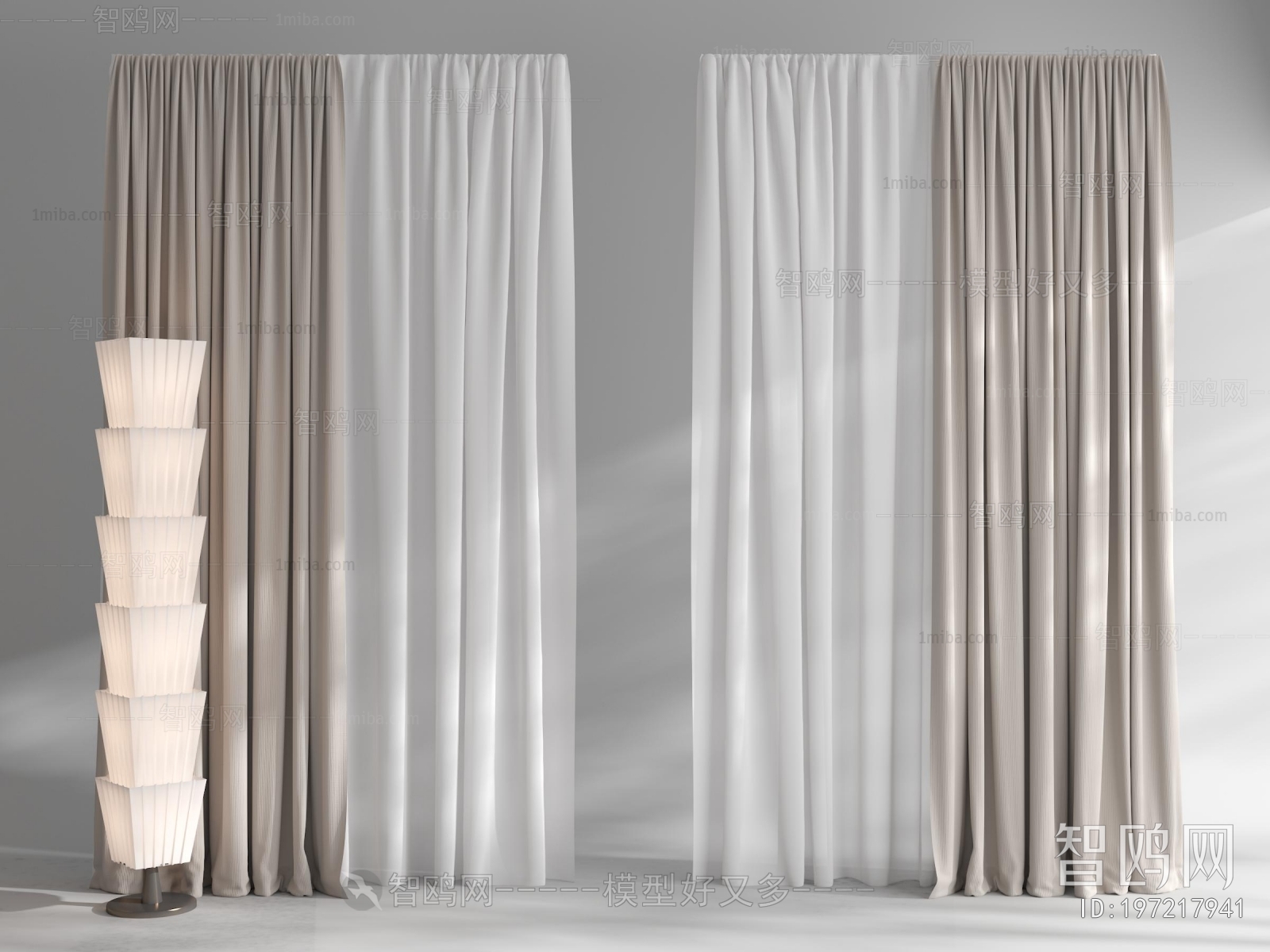 Modern Wabi-sabi Style The Curtain