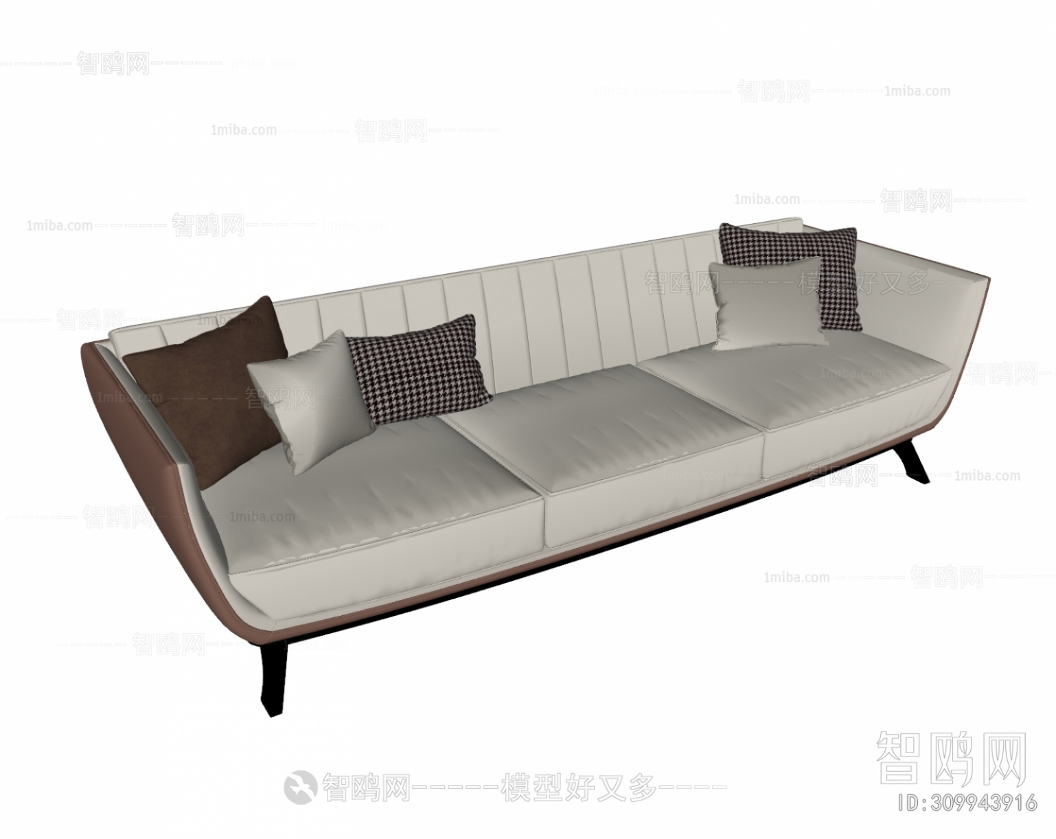 Modern Three-seat Sofa