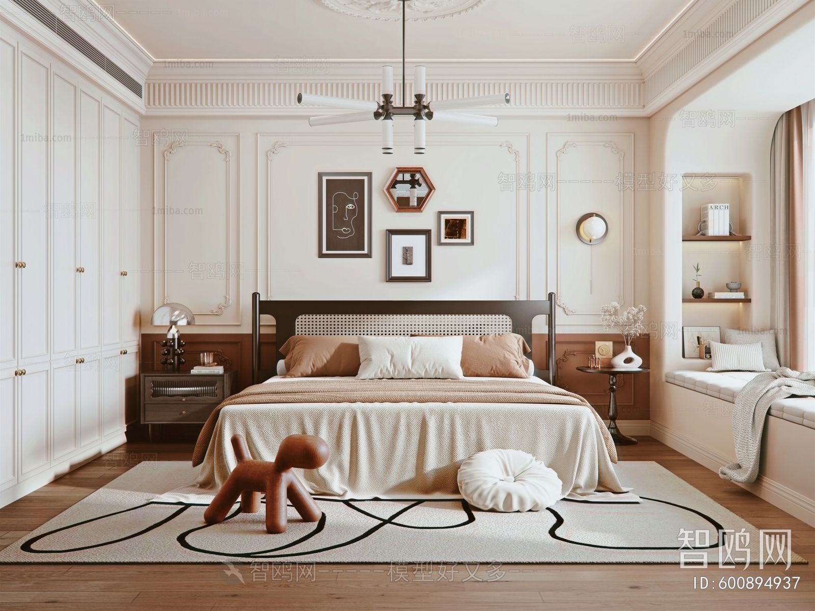 French Style Bedroom