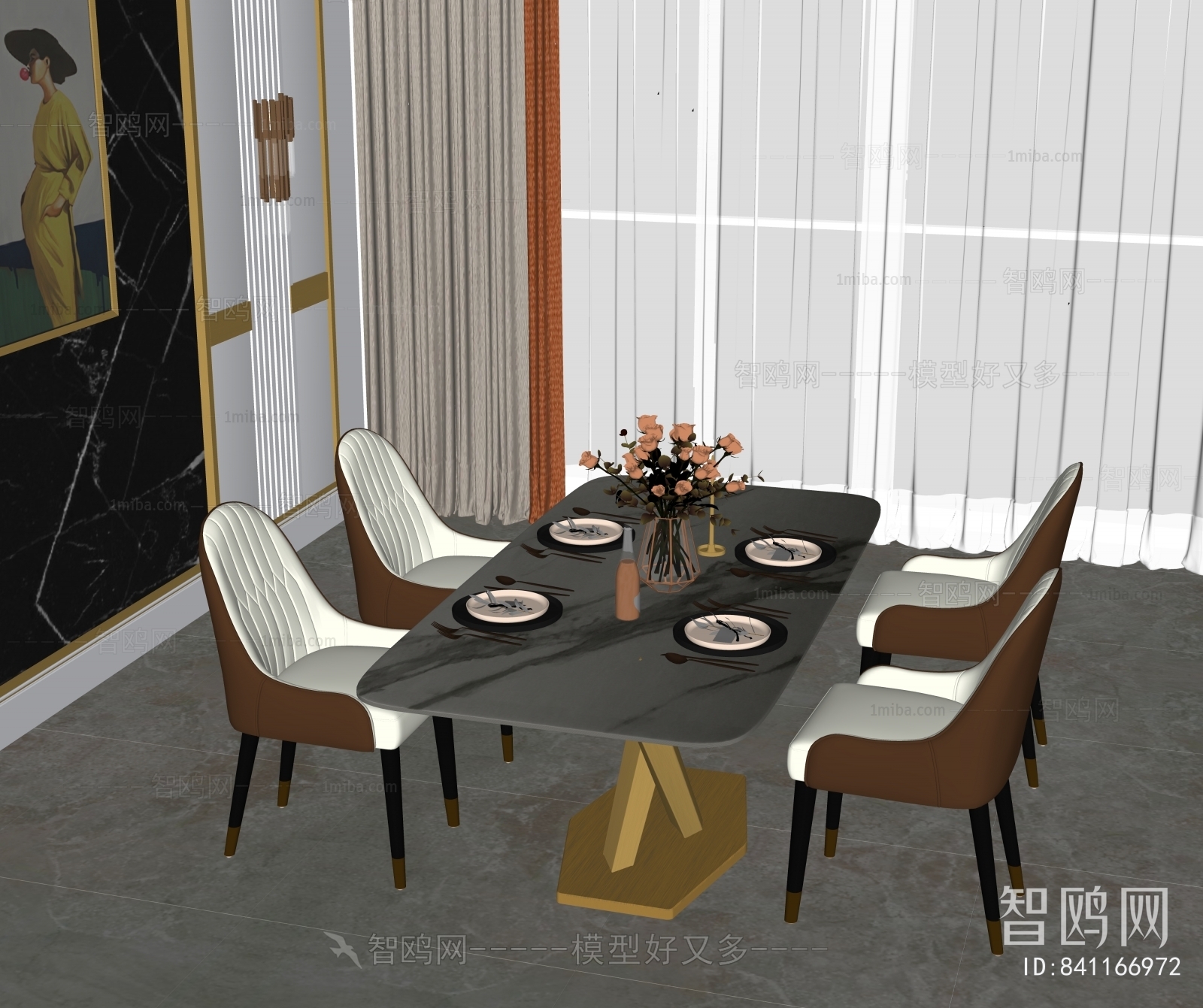 Modern Dining Table And Chairs