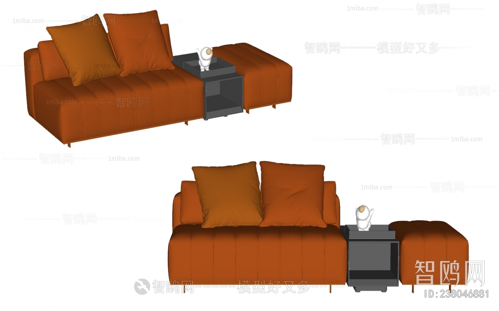 Modern Multi Person Sofa