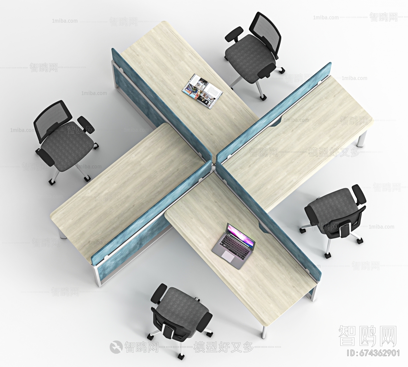 Modern Office Desk And Chair