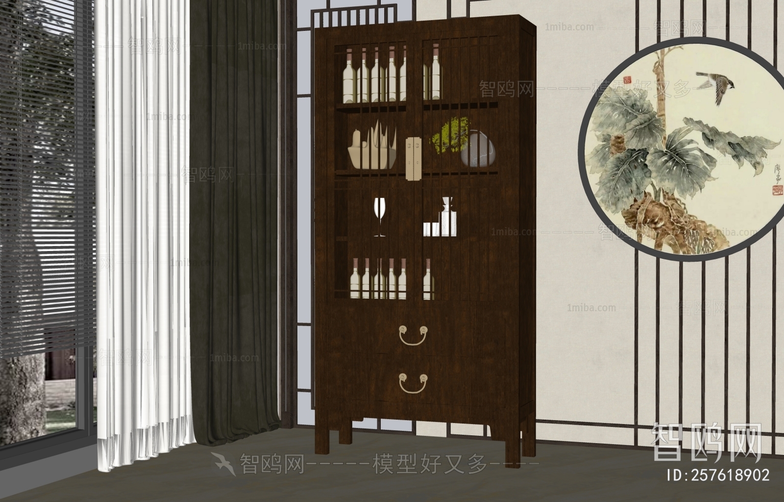 New Chinese Style Sideboard