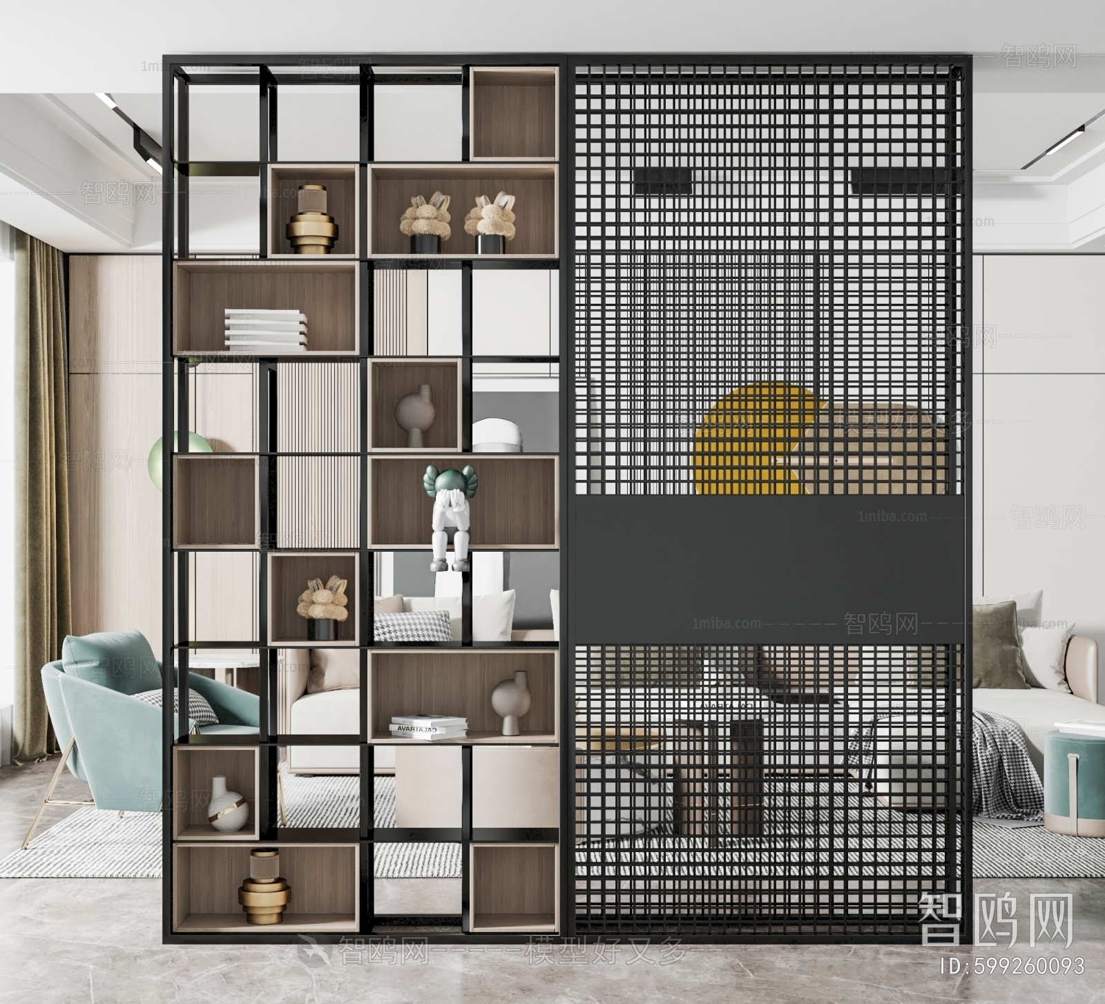 Modern Decorative Cabinet