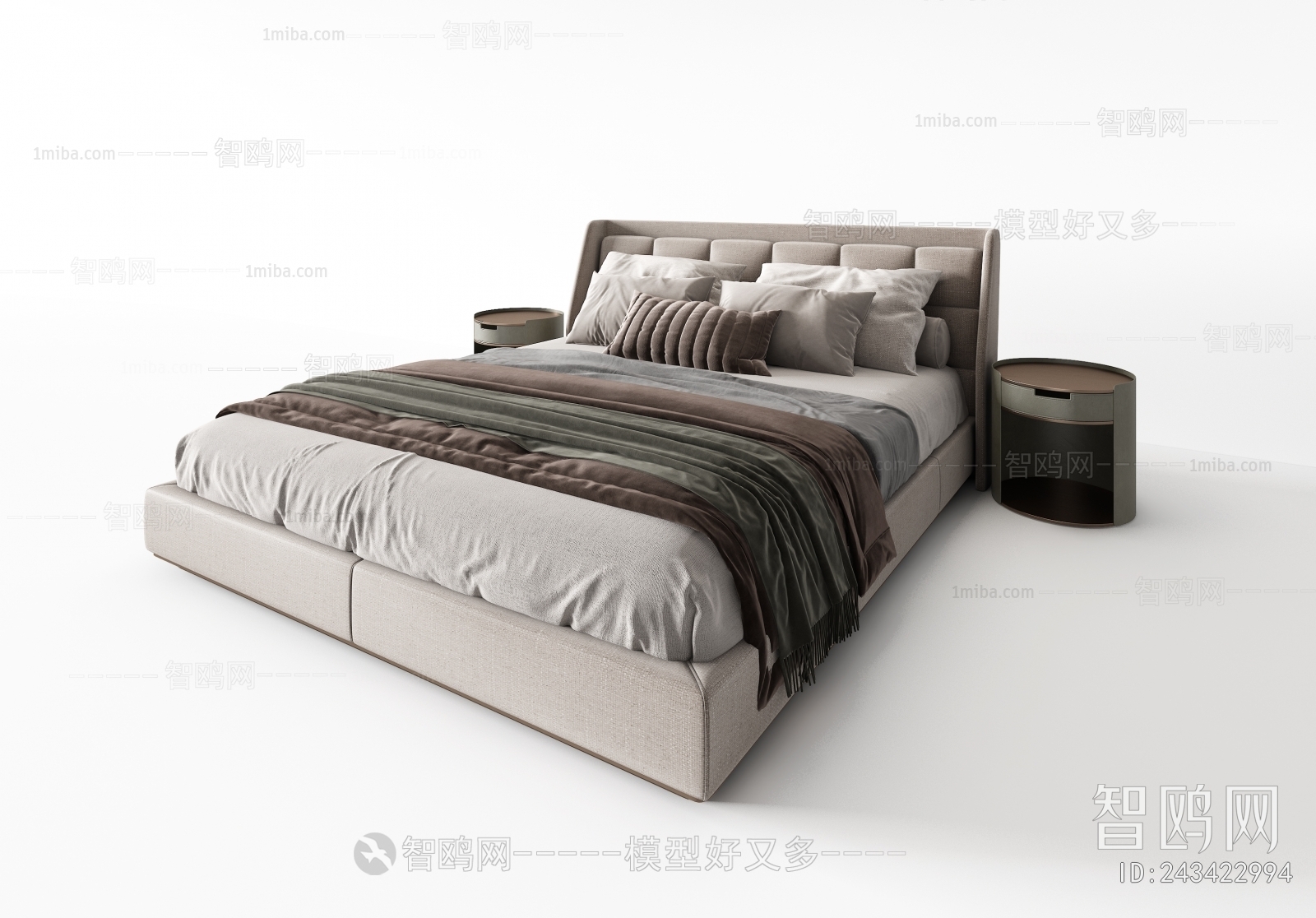 Modern Double Bed