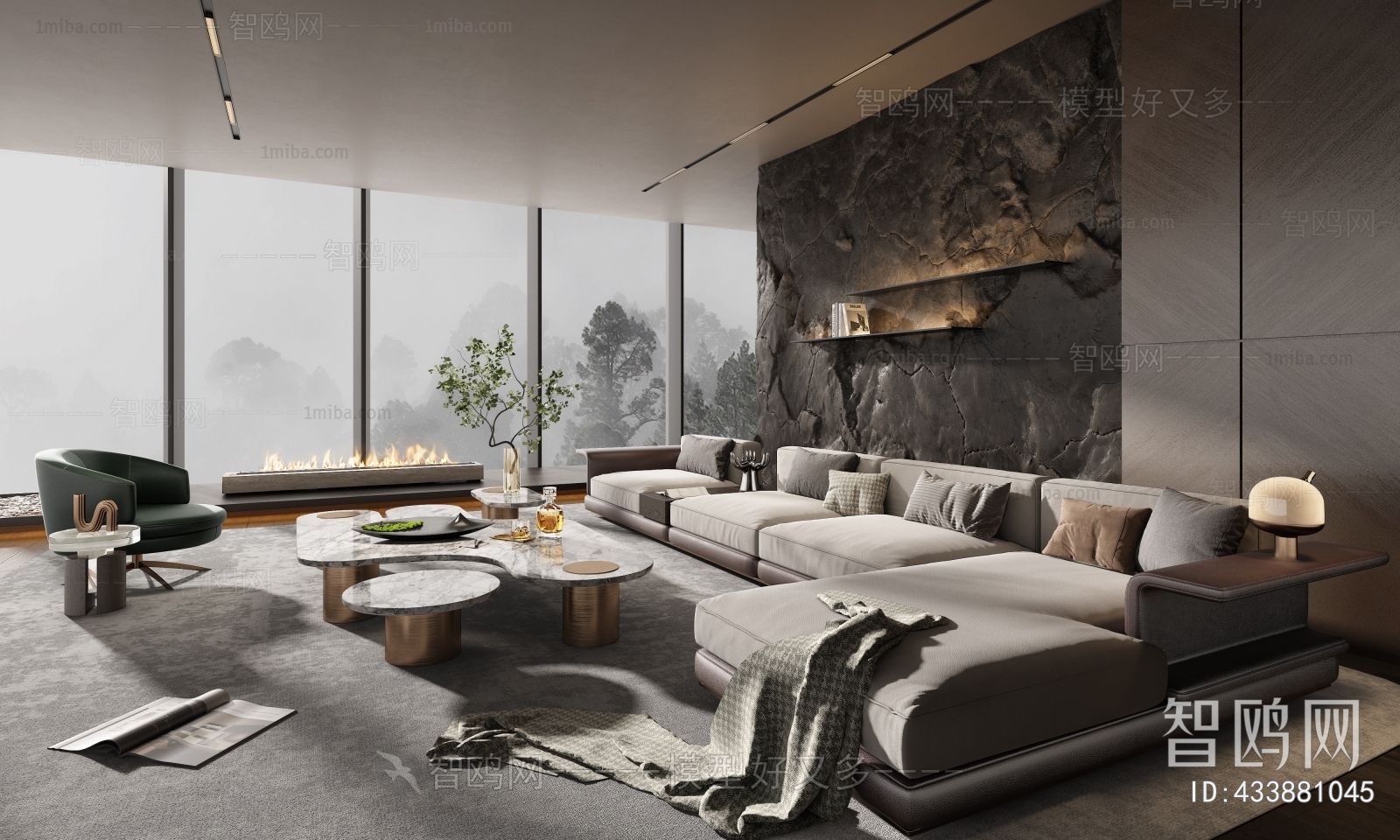 Modern A Living Room