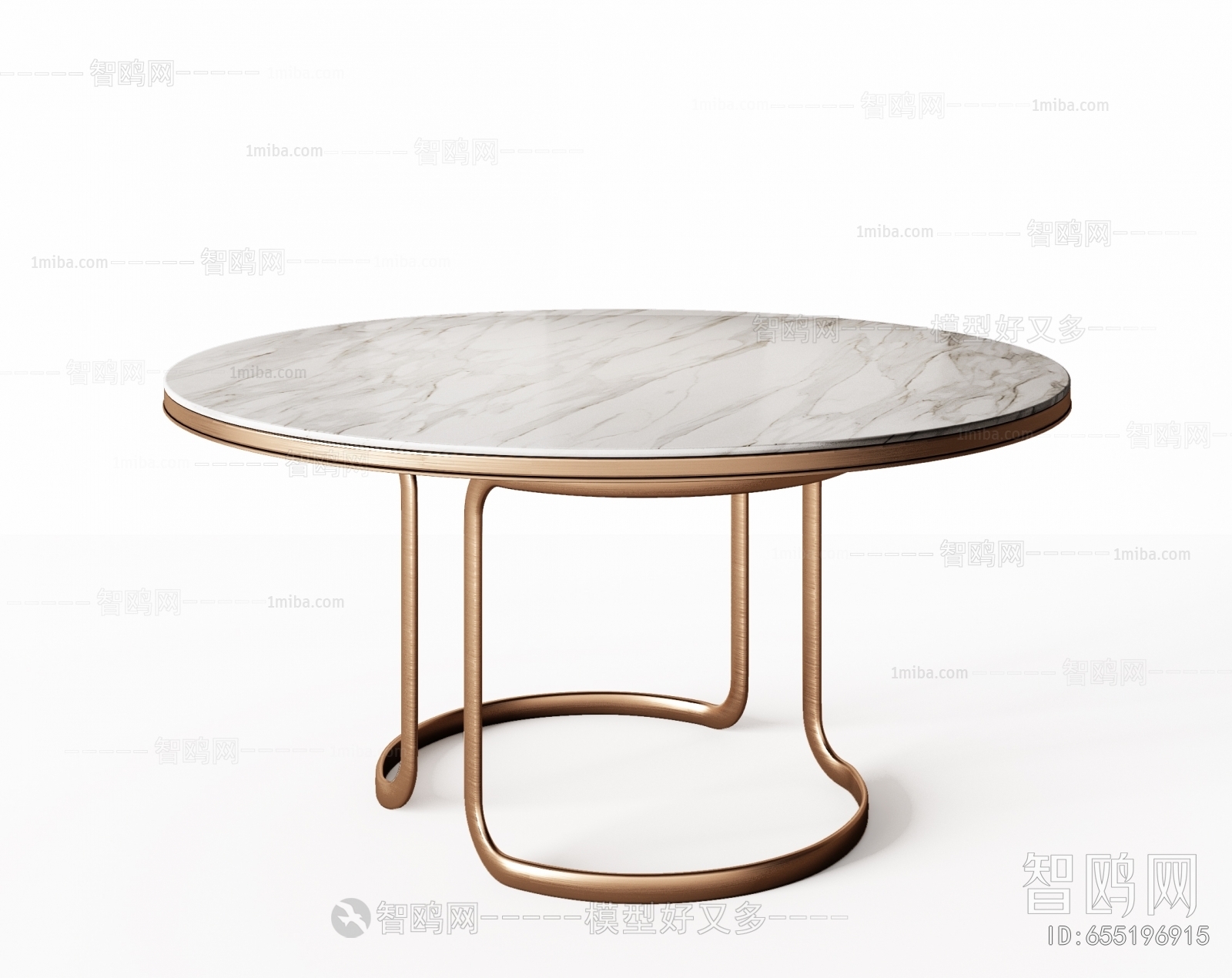 Minotti米洛提现代圆形餐桌