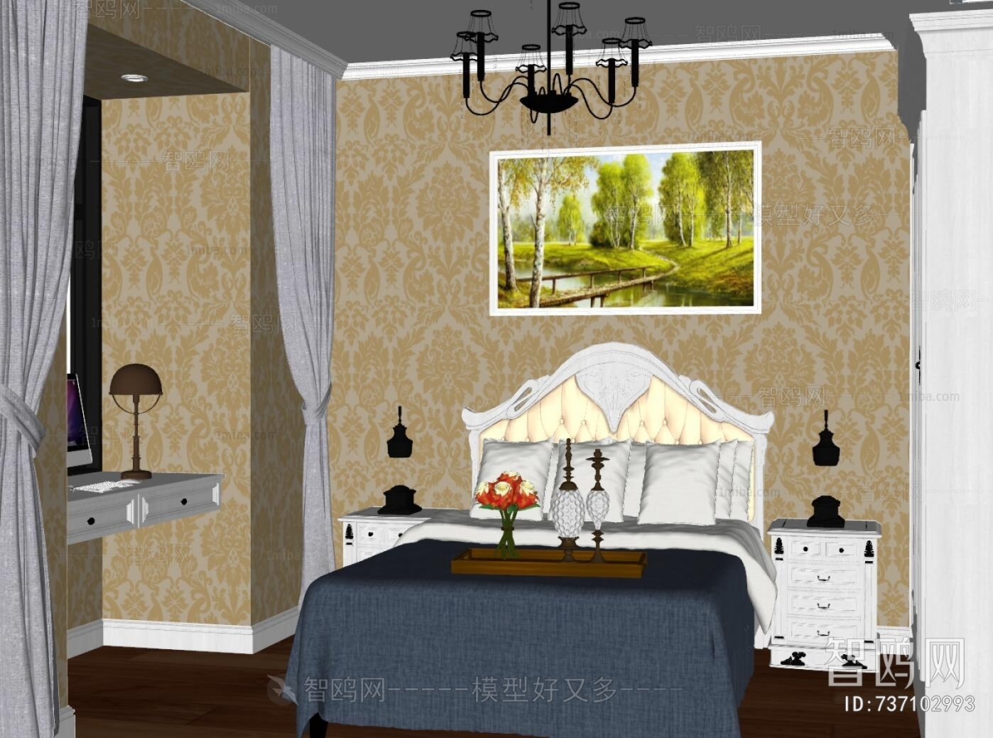 European Style Bedroom