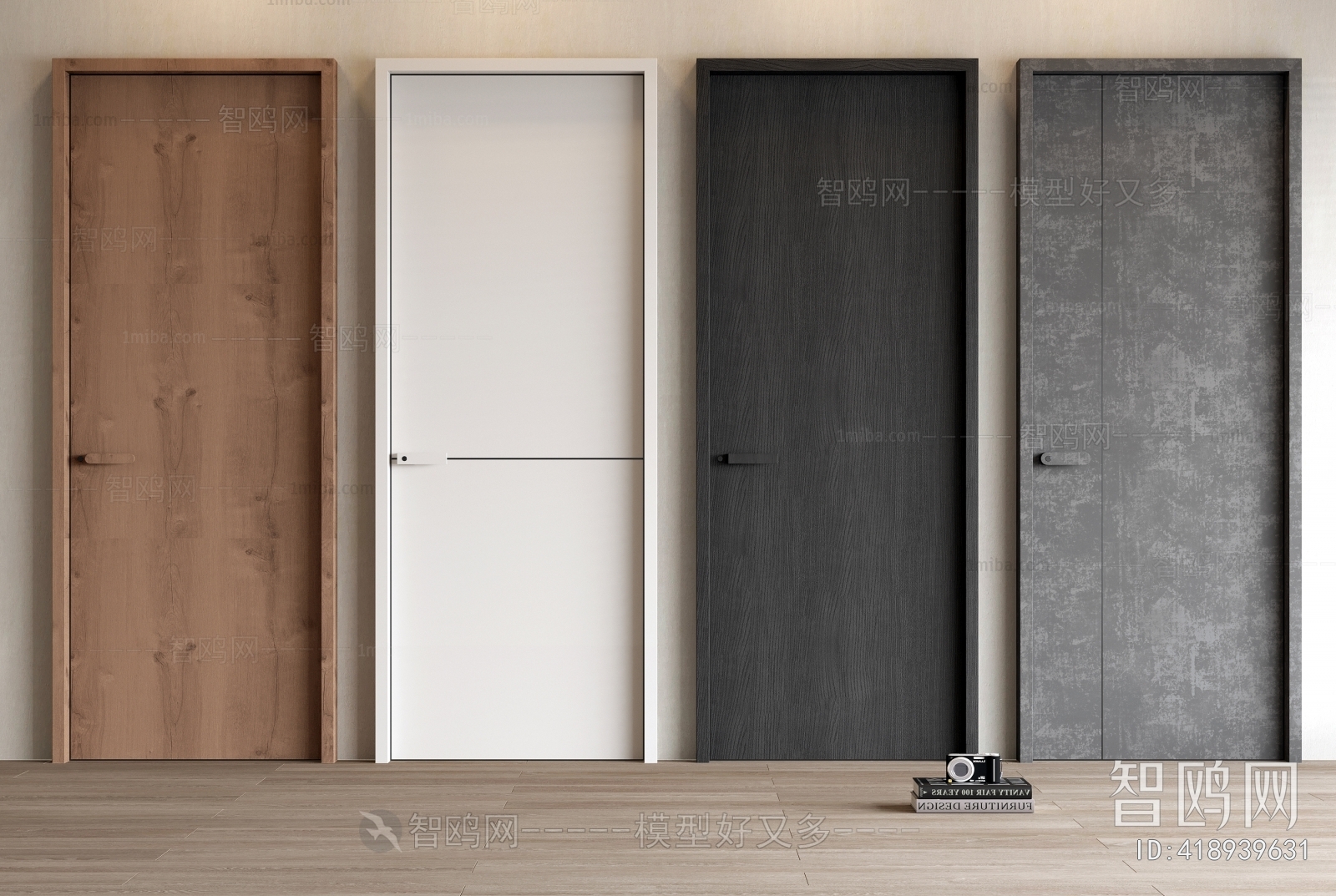 Modern Single Door