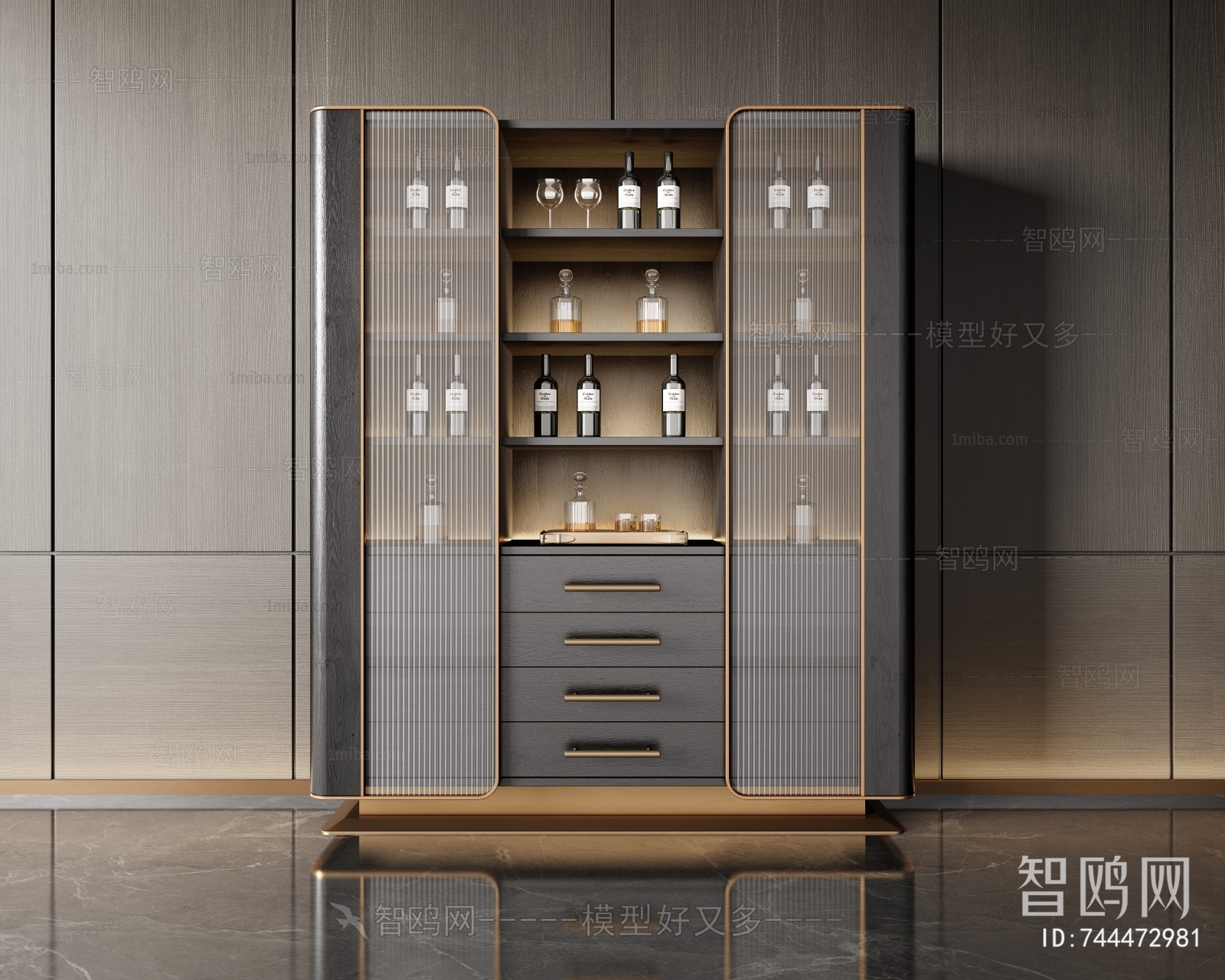 Modern Wine Cabinet