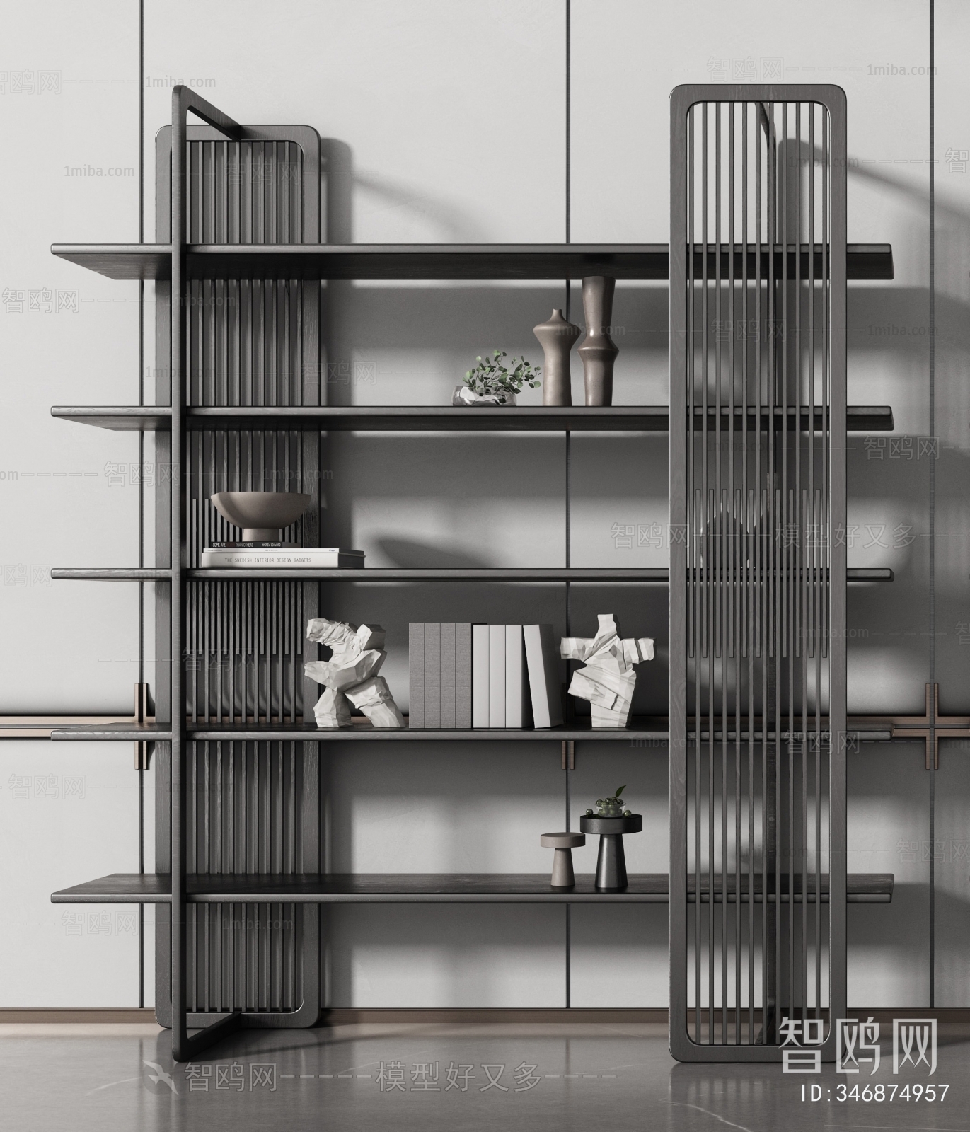 New Chinese Style Bookshelf