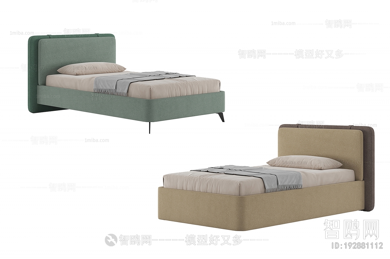 Nordic Style Single Bed