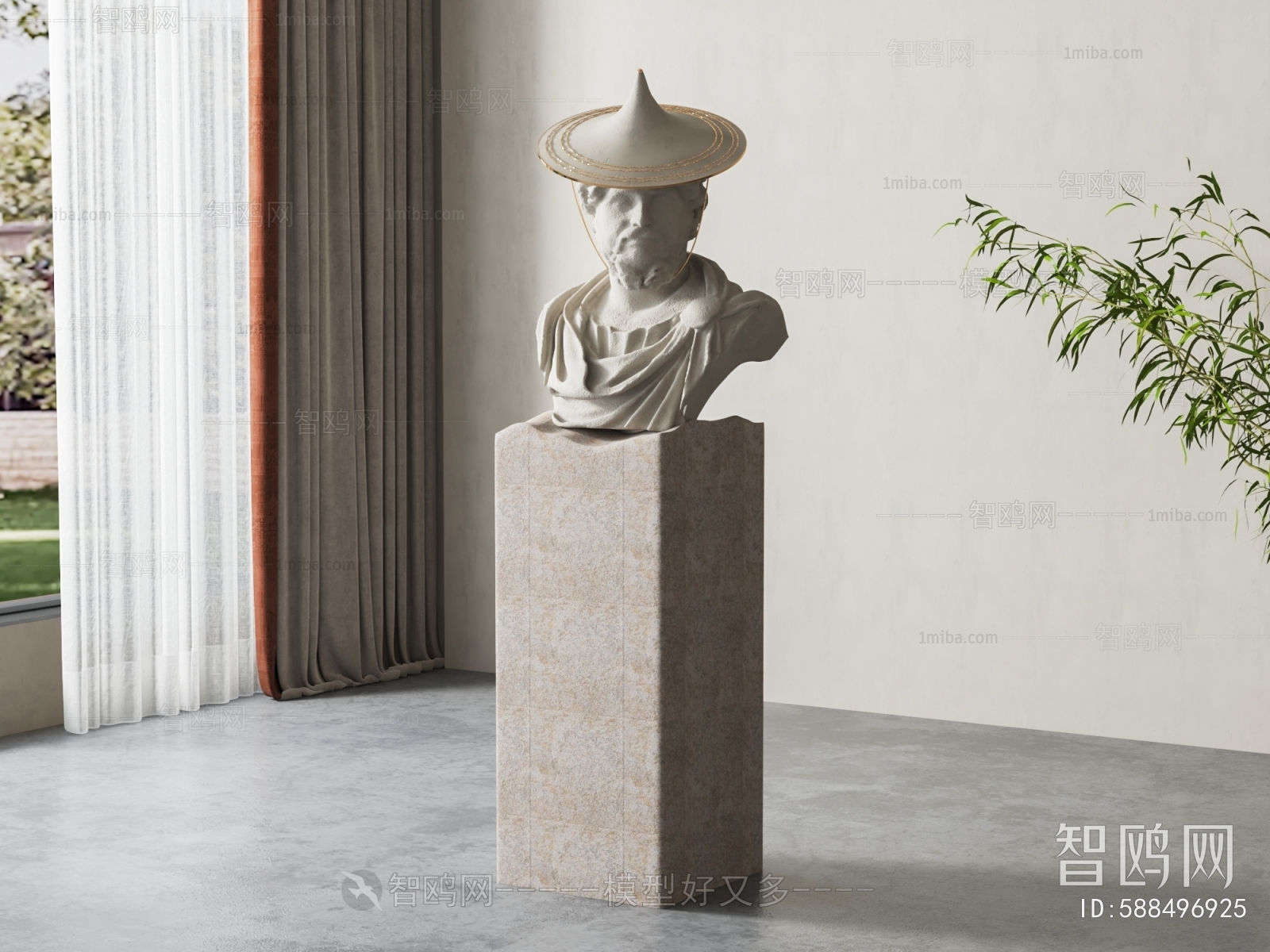 Simple European Style Sculpture