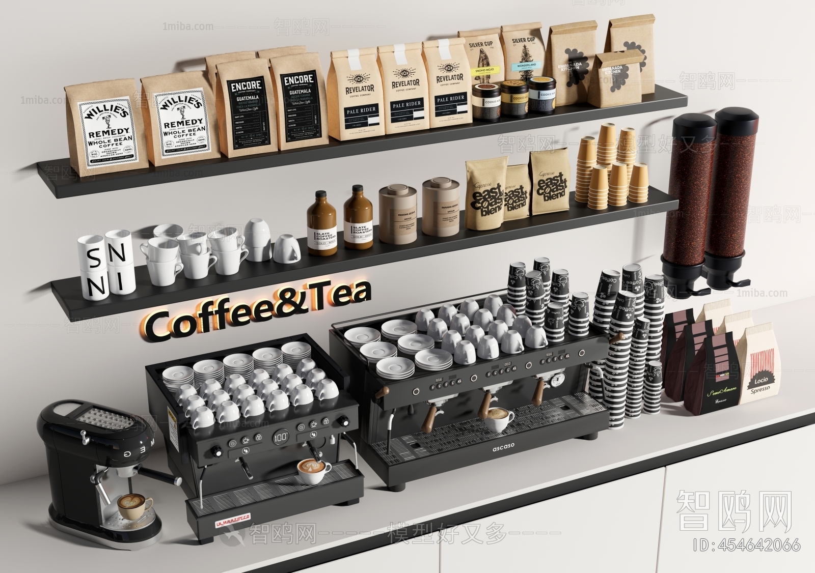 现代咖啡机、磨豆机 啡用品