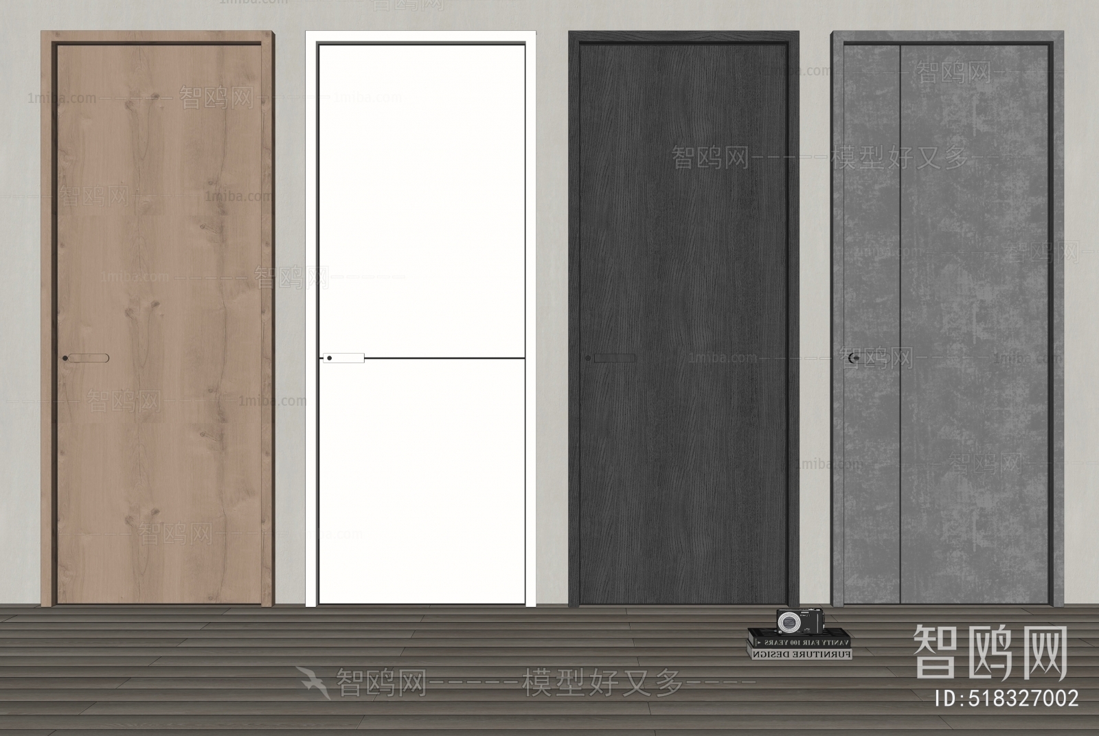 Modern Single Door