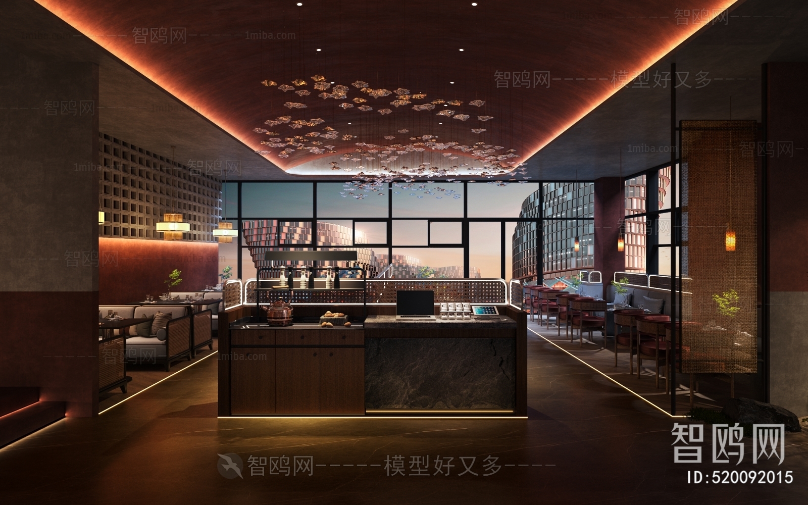Modern New Chinese Style Restaurant