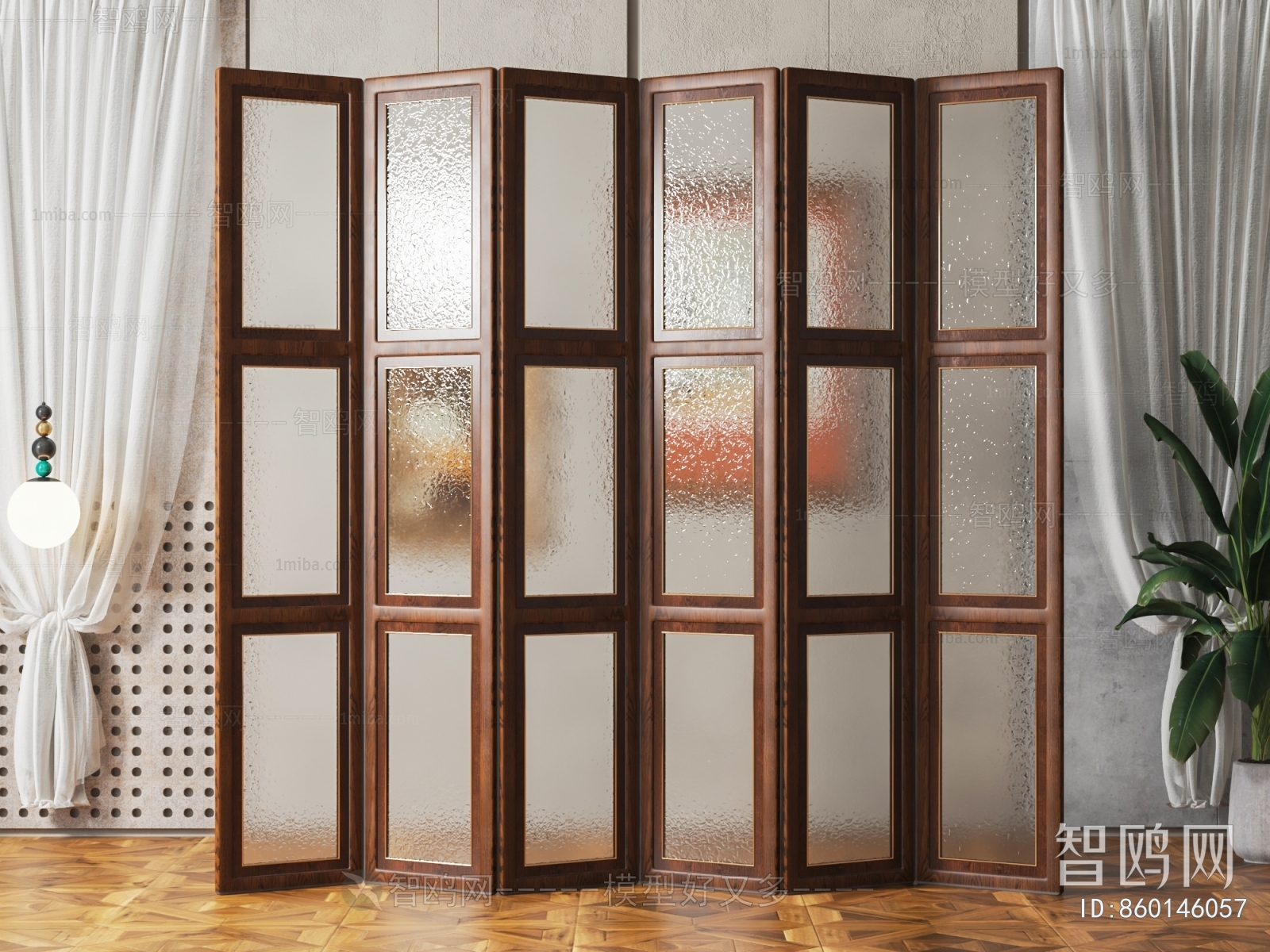 American Style Glass Screen Partition