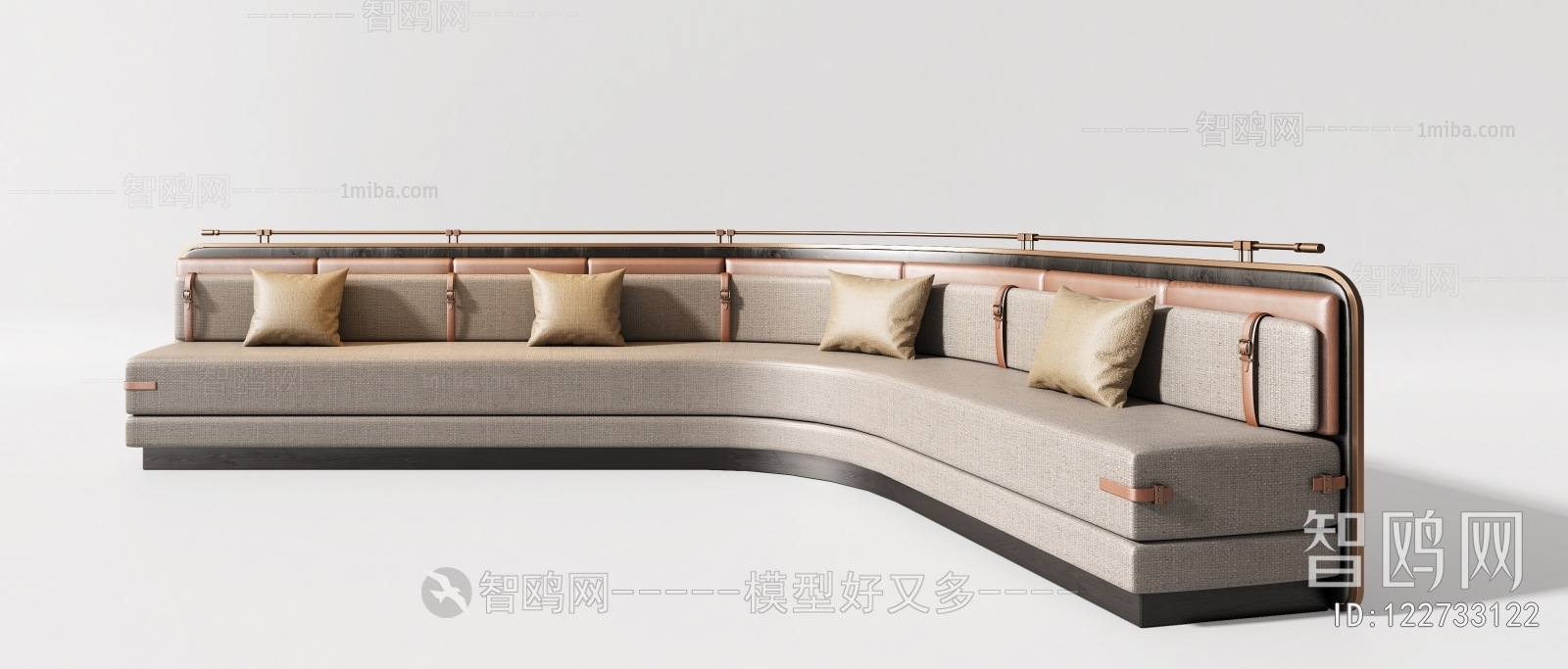 Modern Curved Sofa