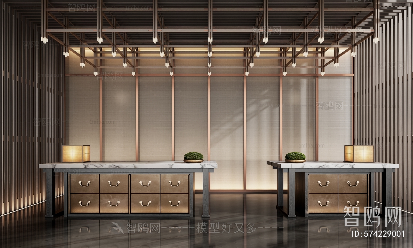 Modern Reception Desk