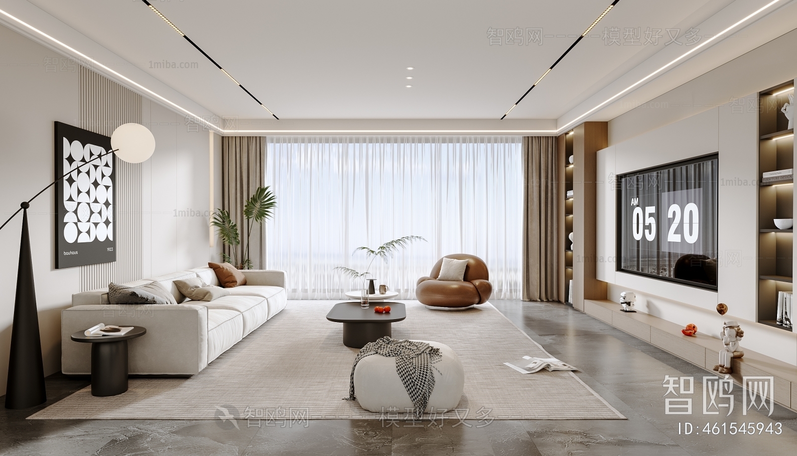 Modern A Living Room