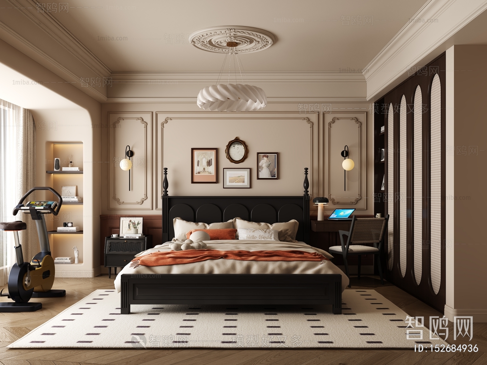 French Style Bedroom