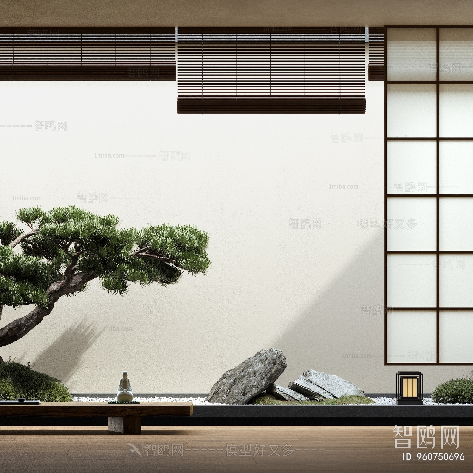 New Chinese Style Japanese Style Plant Landscaping