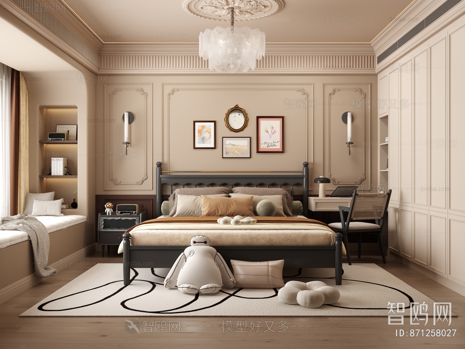 French Style Bedroom