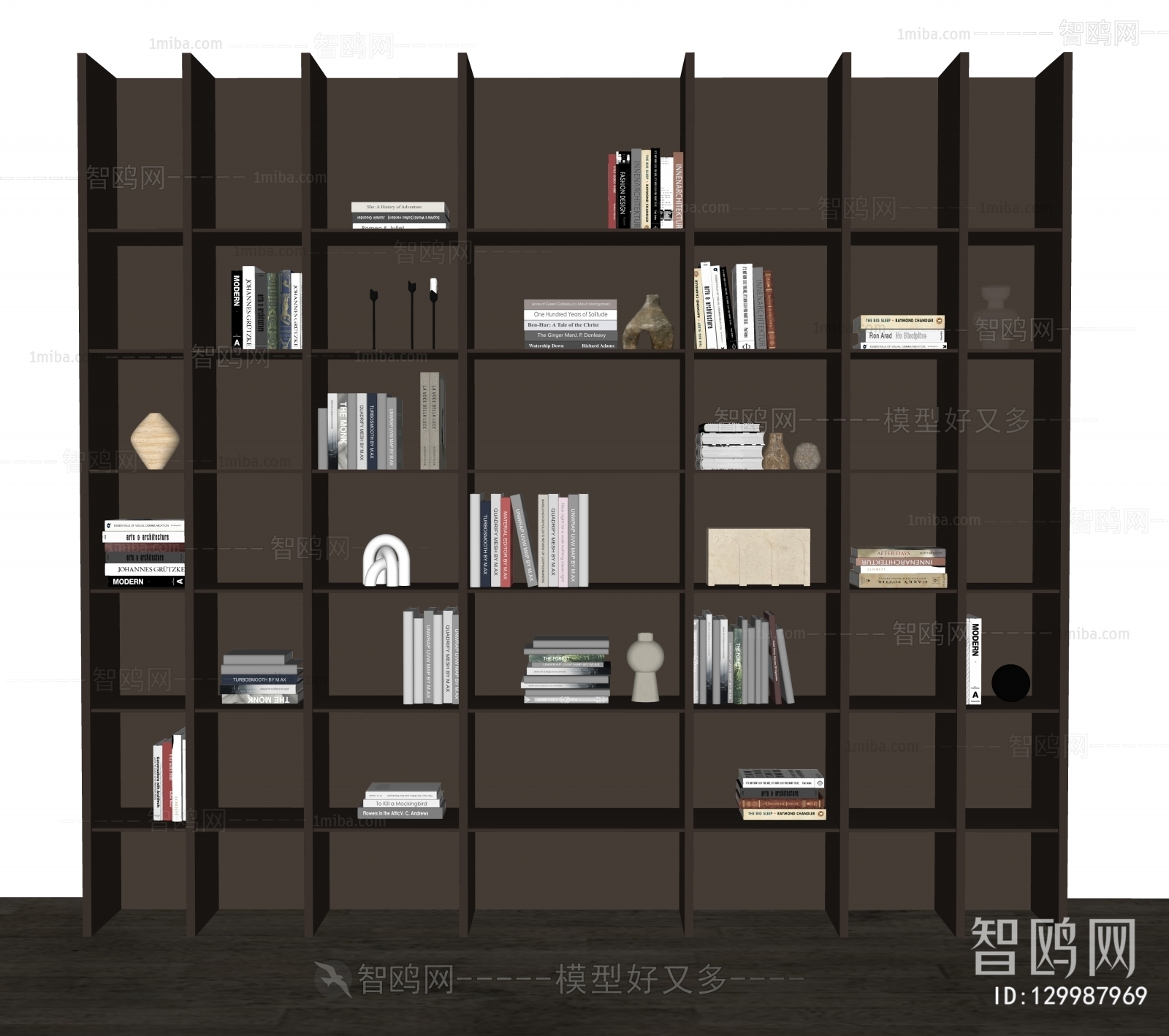 现代书柜