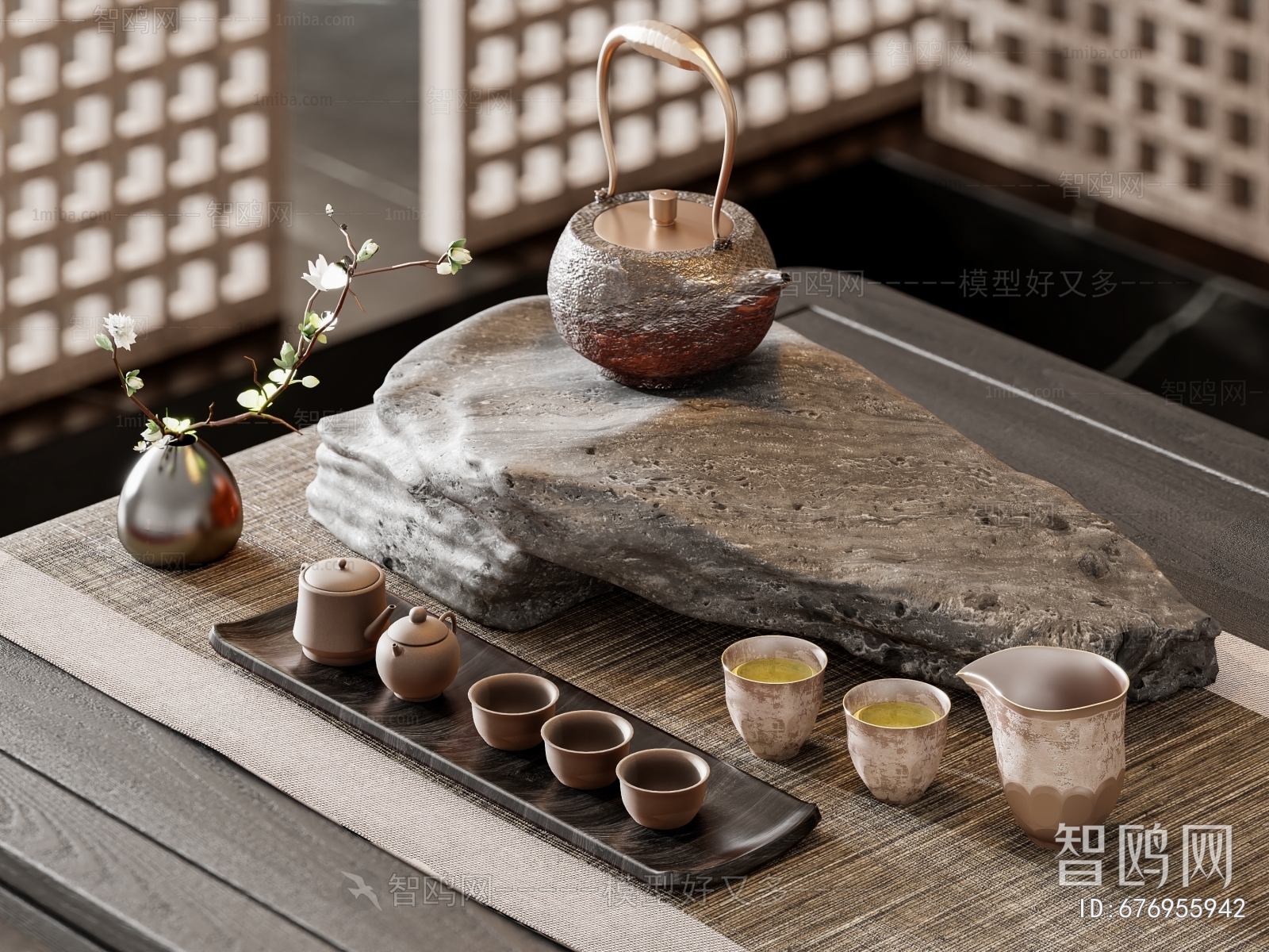 新中式茶具组合