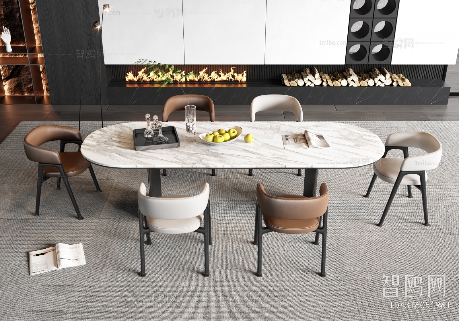 Modern Dining Table And Chairs